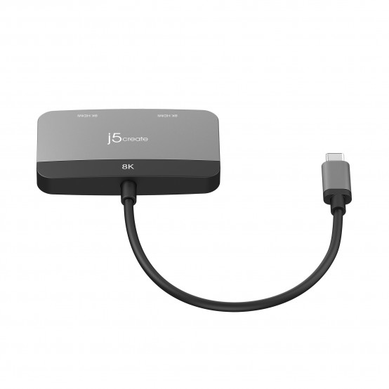 Docking Station j5create 8K USB-C to Dual HDMI Display Adapter JCA465-N
