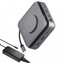 Docking Station J5Create USB-CDock Dual 4K HDMI with 140W GaN PD 3.1 Power Adapter JCD3199P-EN