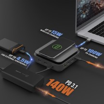 Docking Station J5Create USB-CDock Dual 4K HDMI with 140W GaN PD 3.1 Power Adapter JCD3199P-EN