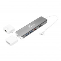 Docking Station j5create USB-C Modular Multi-Adapter with 2 Kits JCD375-N