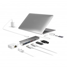 Docking Station j5create USB-C Modular Multi-Adapter with 2 Kits JCD375-N