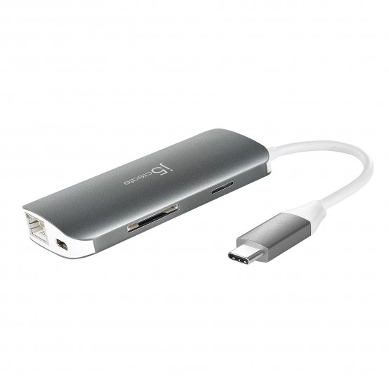 Docking Station j5create USB-C 9-in-1 Multi Adapter JCD383-N