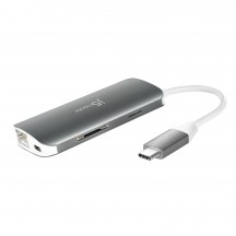 Docking Station j5create USB-C 9-in-1 Multi Adapter JCD383-N