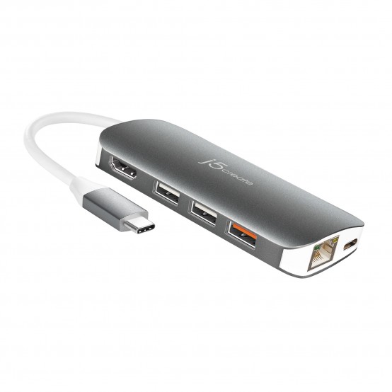 Docking Station j5create USB-C 9-in-1 Multi Adapter JCD383-N