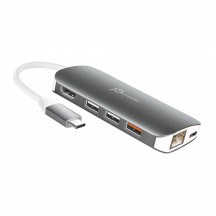 Docking Station j5create USB-C 9-in-1 Multi Adapter JCD383-N