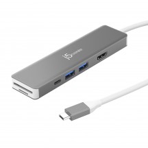 Docking Station J5Create 4K60 Elite USB-C 10Gbps Multi-Adapter JCD390-N