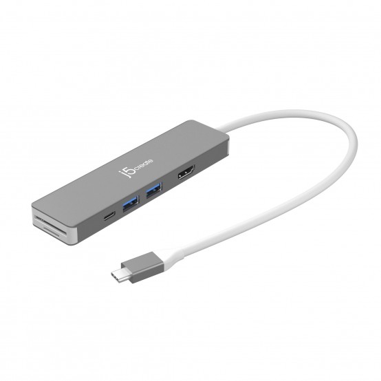Docking Station J5Create 4K60 Elite USB-C 10Gbps Multi-Adapter JCD390-N