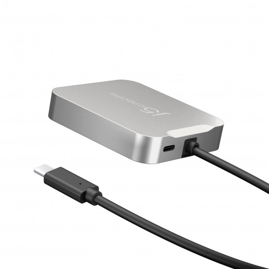 Docking Station j5create 4K60 Elite USB-C PD Multi-Port Adapter JCD391-N