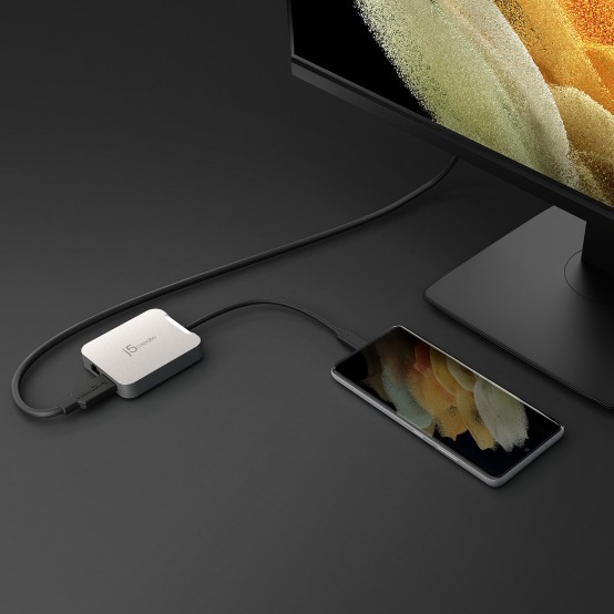 Docking Station j5create 4K60 Elite USB-C PD Multi-Port Adapter JCD391-N