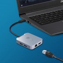Docking Station j5create 4K60 Elite USB-C PD Multi-Port Adapter JCD391-N