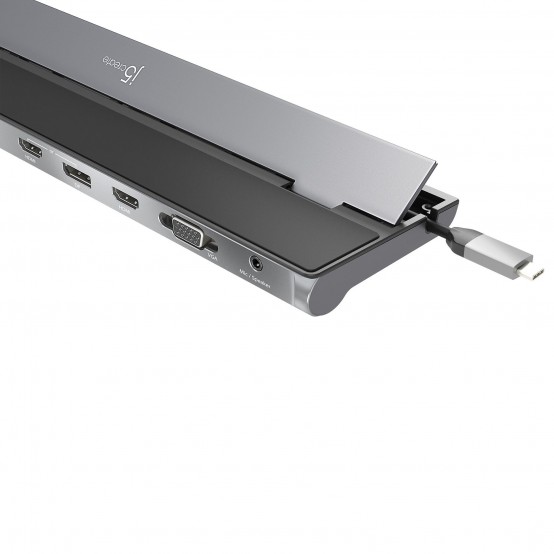 Docking Station j5create USB-C Triple Display with 100W PD Adapter JCD543P-EN