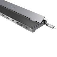 Docking Station j5create USB-C Triple Display with 100W PD Adapter - UK JCD543P-FN