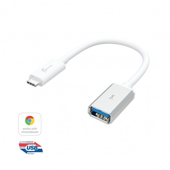 Adaptor j5create USB-C 3.1 to Type-A Adapter JUCX05-N
