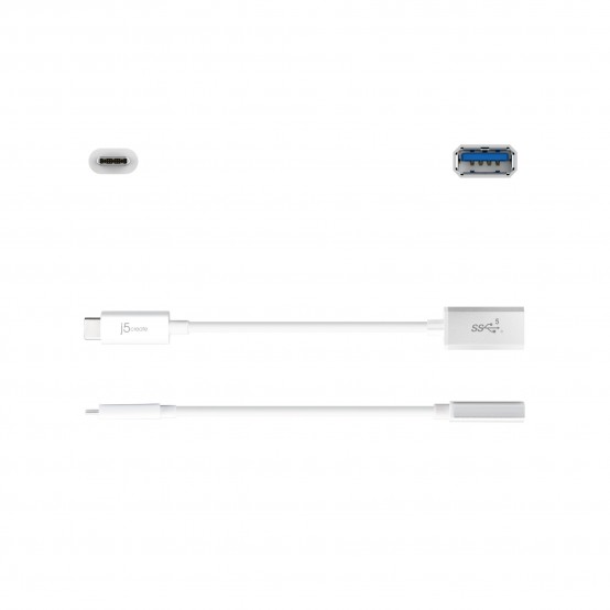 Adaptor j5create USB-C 3.1 to Type-A Adapter JUCX05-N