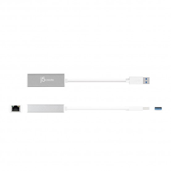 Placa de retea j5create USB 3.0 Gigabit Ethernet Adapter JUE130-N