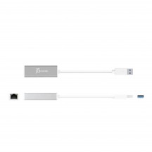 Placa de retea j5create USB 3.0 Gigabit Ethernet Adapter JUE130-N