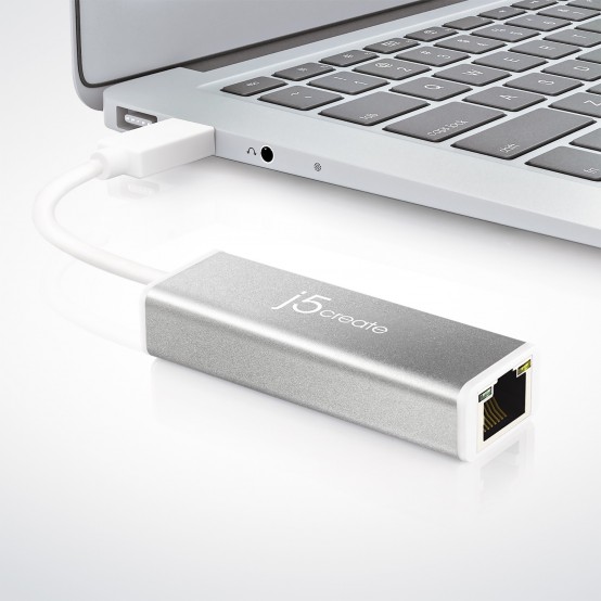 Placa de retea j5create USB 3.0 Gigabit Ethernet Adapter JUE130-N