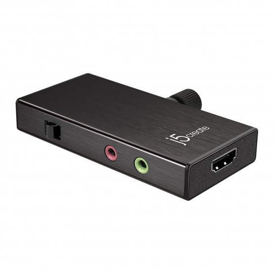 Adaptor j5create Live Capture Adapter HDMI to USB-C with Power Delivery JVA02-N