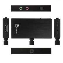 Adaptor j5create Live Capture Adapter HDMI to USB-C with Power Delivery JVA02-N