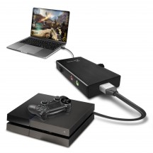Adaptor j5create Live Capture Adapter HDMI to USB-C with Power Delivery JVA02-N