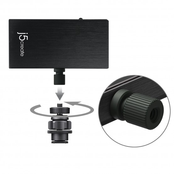Adaptor j5create Live Capture Adapter HDMI to USB-C with Power Delivery JVA02-N