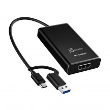Adaptor j5create 4K HDMI Capture Adapter JVA11-N