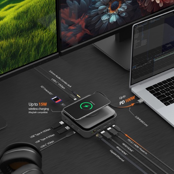 Docking Station j5create USB-C Dock Dual 4K HDMI JCD3199-N