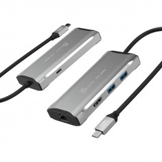 Docking Station j5create 4K60 Elite USB-C 10Gbps Travel Dock JCD392-N