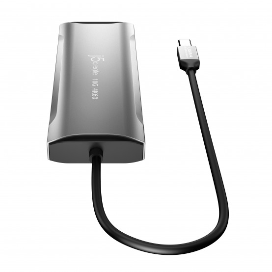 Docking Station j5create 4K60 Elite USB-C 10Gbps Travel Dock JCD392-N
