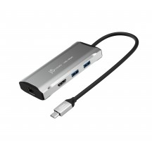 Docking Station j5create 4K60 Elite USB-C 10Gbps Travel Dock JCD392-N