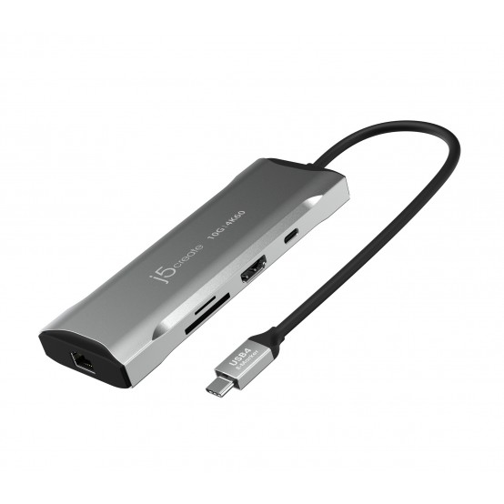 Docking Station j5create 4K60 Elite USB-C 10Gbps Mini Dock JCD393-N