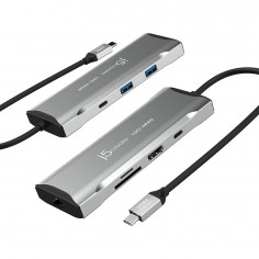 Docking Station j5create 4K60 Elite USB-C 10Gbps Mini Dock JCD393-N 2