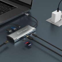 Docking Station j5create 4K60 Elite USB-C 10Gbps Mini Dock JCD393-N