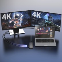 Docking Station J5Create USB-C Dual 4K HDMI 10Gbps Mini Dock JCD398-N