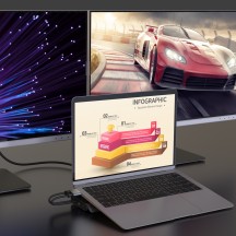 Docking Station j5create M.2 NVMe USB-C Gen 2 JCD552-N
