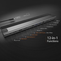 Docking Station J5Create USB4 Triple 4K Display JCD554-N