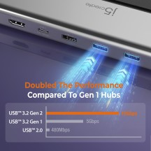 Docking Station J5Create USB4 Triple 4K Display JCD554-N