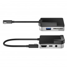 Docking Station j5create USB-C to 4K 60 Hz HDMI Travel Dock for iPad Pro JCD612-N