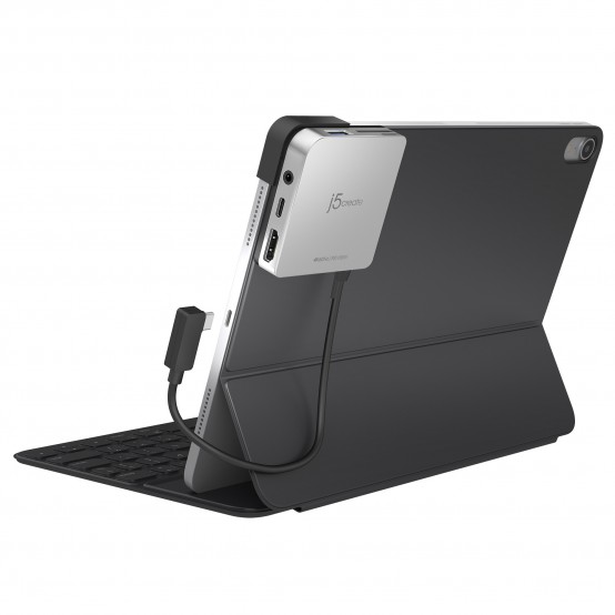Docking Station j5create USB-C to 4K 60 Hz HDMI Travel Dock for iPad Pro JCD612-N