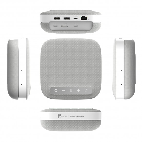 Boxe j5create USB-C 4K Speakerphone Dock JCDS335-N