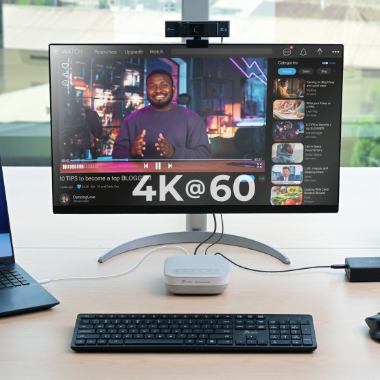 Boxe j5create USB-C 4K Speakerphone Dock JCDS335-N