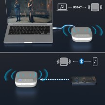 Boxe j5create USB-C 4K Speakerphone Dock JCDS335-N