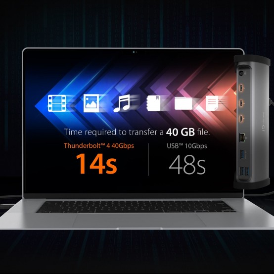 Docking Station j5create 8K Thunderbolt 4 JTD562-EN