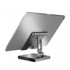 Suport j5create Multi-Angle Stand with Docking Station for iPad Pro JTS224-N 2