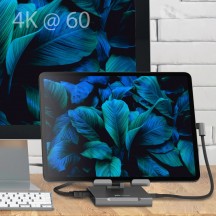 Suport j5create Multi-Angle Stand with Docking Station for iPad Pro JTS224-N