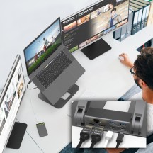 Suport j5create Multi-Angle Dual HDMI Docking Stand JTS427-N