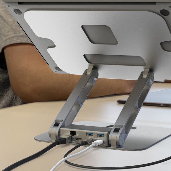 Suport j5create Multi-Angle Dual HDMI Docking Stand JTS427-N