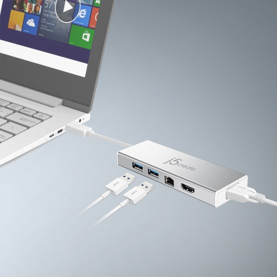 Docking Station j5create USB 3.0 Mini Dock JUD380-N