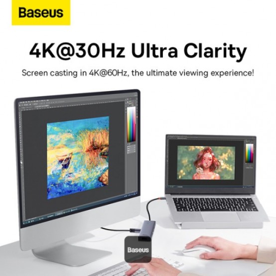 Docking Station Baseus UltraJoy 5 in 1 B00052809813-00