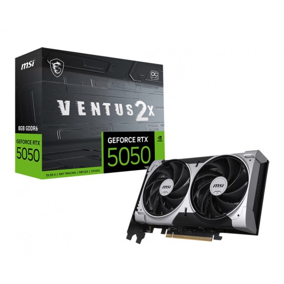 Placa video MSI  GeForce RTX 5050 8G VENTUS 2X OC